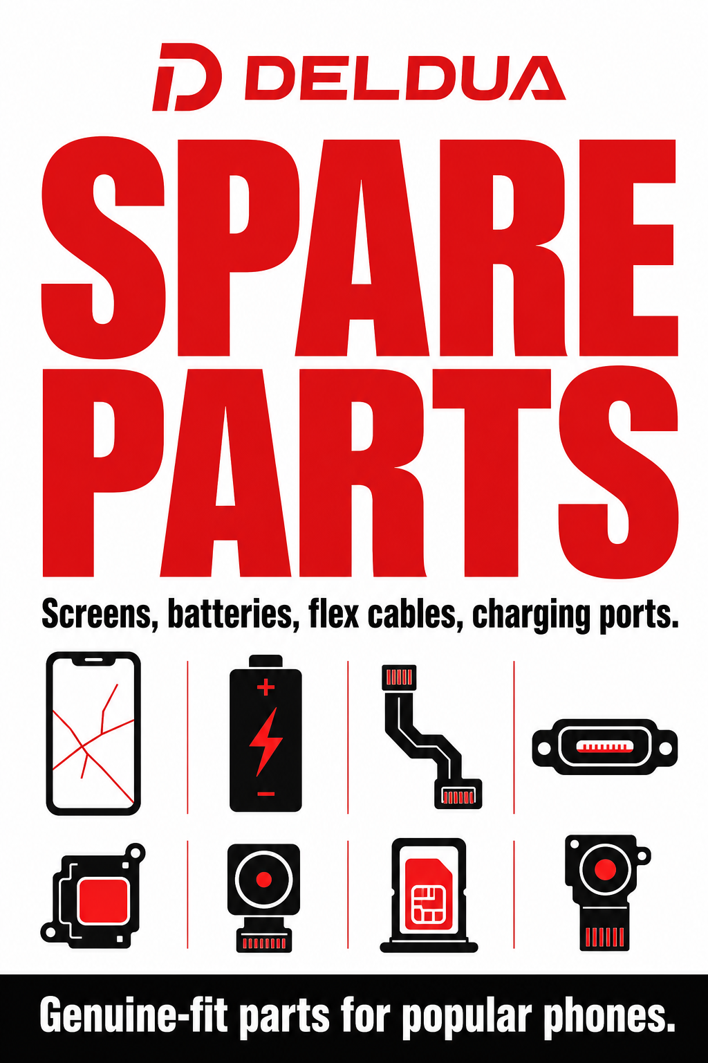 Spare parts poster